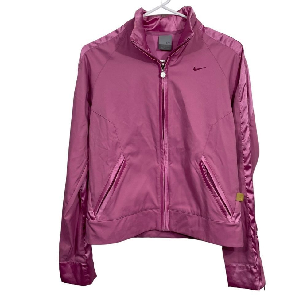 Nike Retro Pink Full Zip Track Jacket